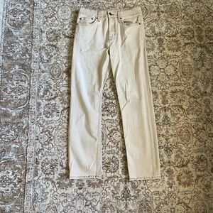 Beige jeans